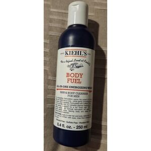 Kiehl's Body Fuel All-in-One Energizing Body Wash & Shampoo for Men 8.4oz Sealed
